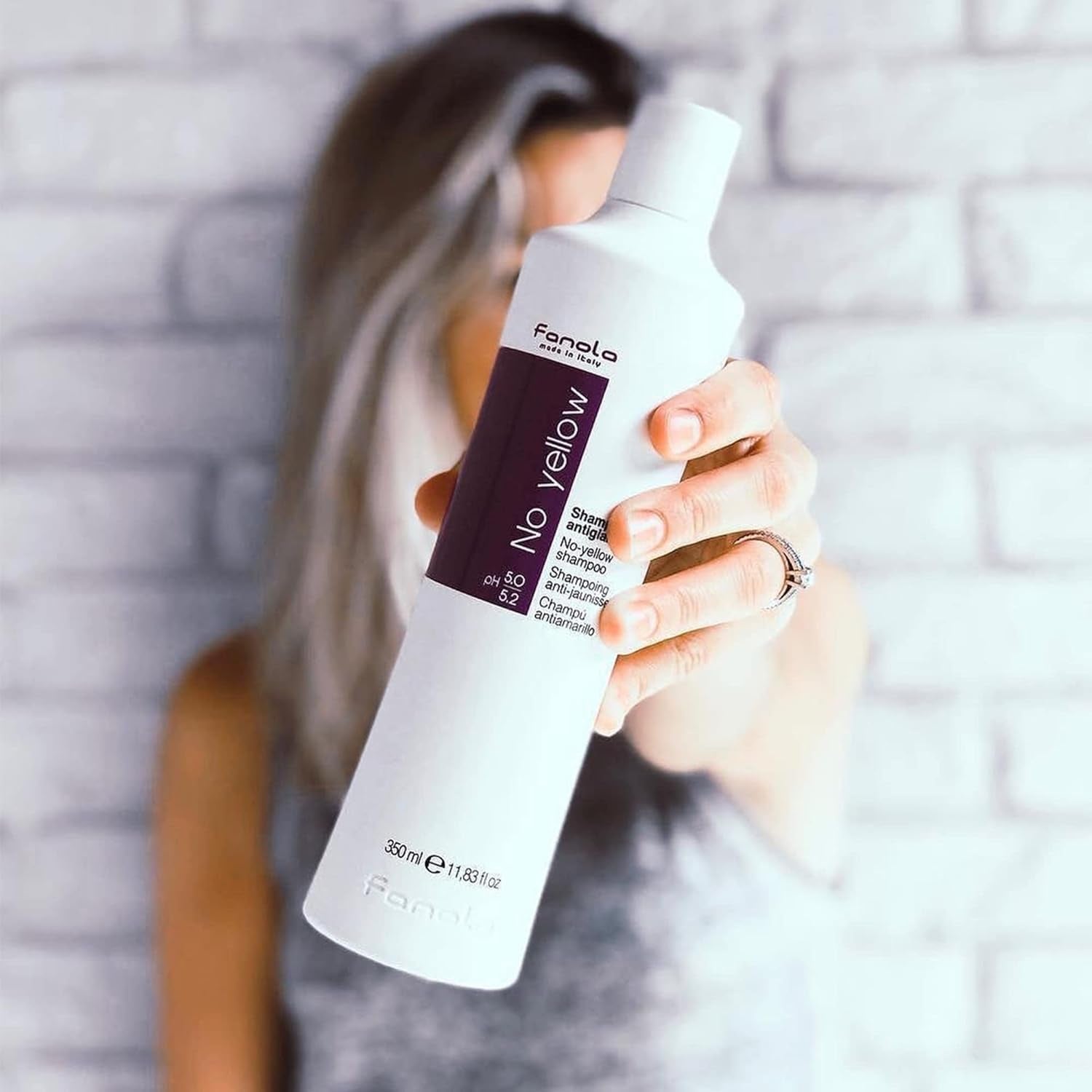 Fanola Nutri Care No Yellow - Champú Acondicionador