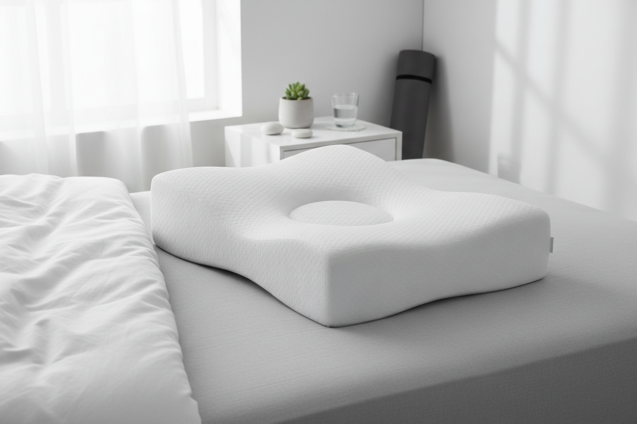 uerme mejor, despierta sin dolor y mejora tu postura con la Almohada Cervical de Espuma Viscoelástica 2 en 1. Su diseño ortopédico con contorno ergonómico se adapta perfectamente a la curvatura natural del cuello y la cabeza, brindando soporte, comodidad y alivio durante toda la noche.
Un producto altamente rentable para dropshippers que buscan ofrecer soluciones reales para el bienestar y el descanso.

💼 ¿Por qué este producto es ideal para dropshipping?

• Alta demanda constante: Los productos para mejor